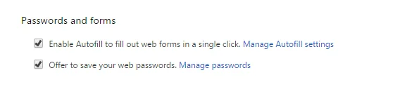 Go to advance setting and uncheck the checkbox and then Restore.