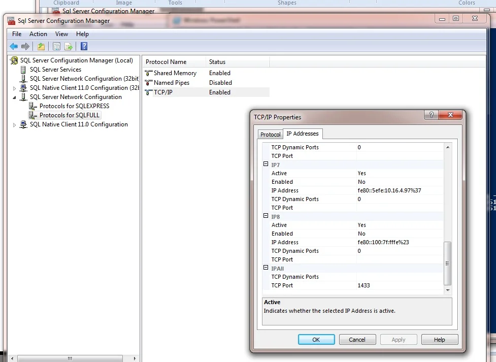 SQL Server Configuration Manager