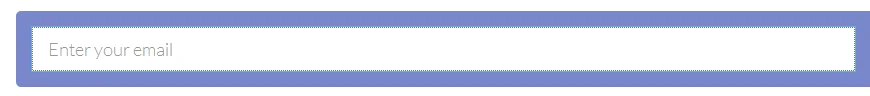 input with white dots